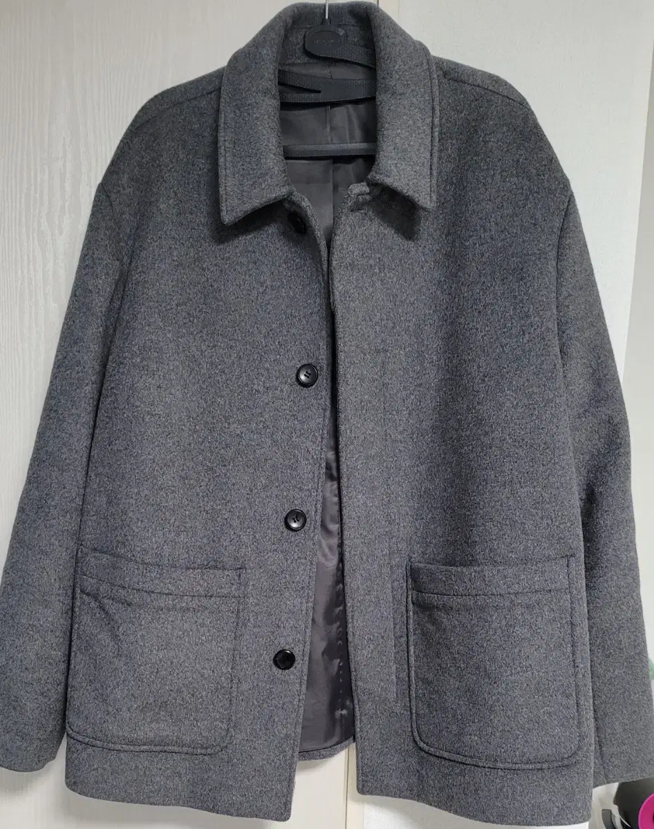 Mind Bridge Men's Gray Vahn Coat 105