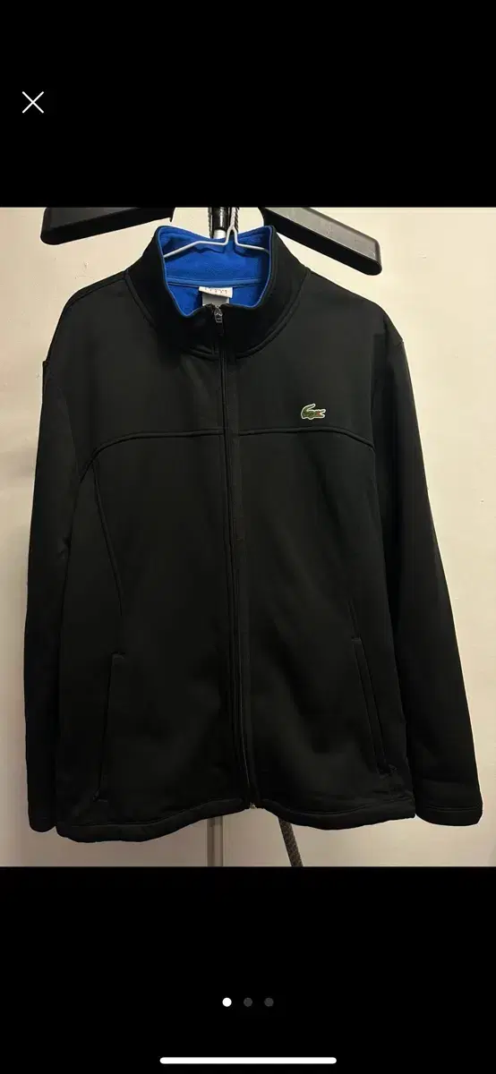 (Excellent condition) warm Lacoste winter lightweight brushed fleece jacket