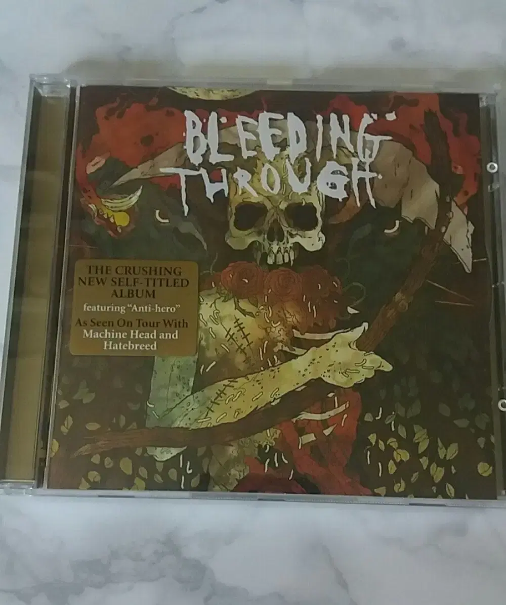 bleeding through cd 수입 시디