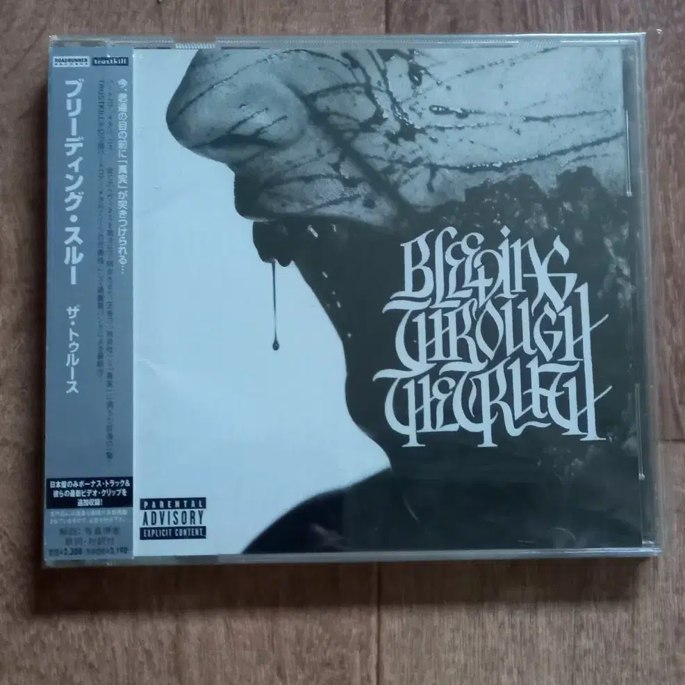 bleeding through cd 일본반 시디