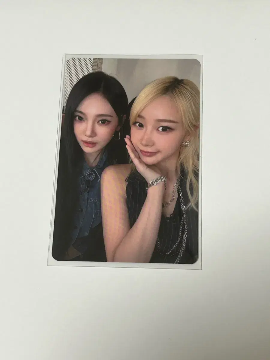 Aespa WeFly Warner Music giselle ningning Foreigners photocard Unit unreleased photocard I transfer