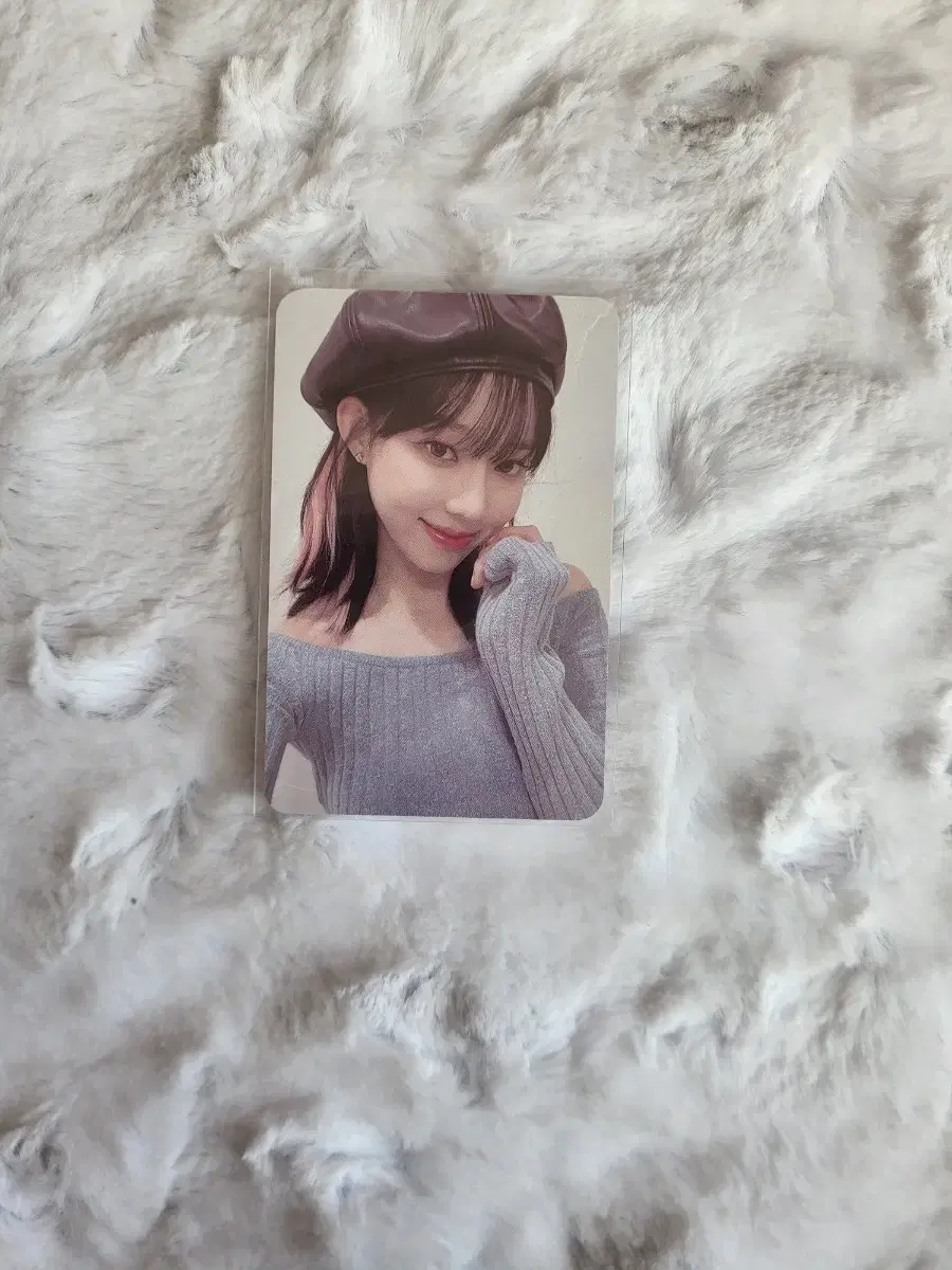 aespa winter clio ad photocard karina 2025 seasons greetings