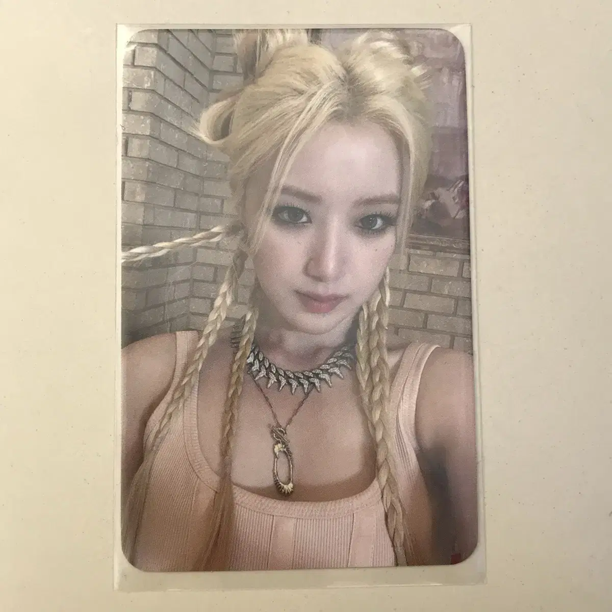 GIDLES shuhua I LOVE BIGPOP luckydraw photocard Disposition