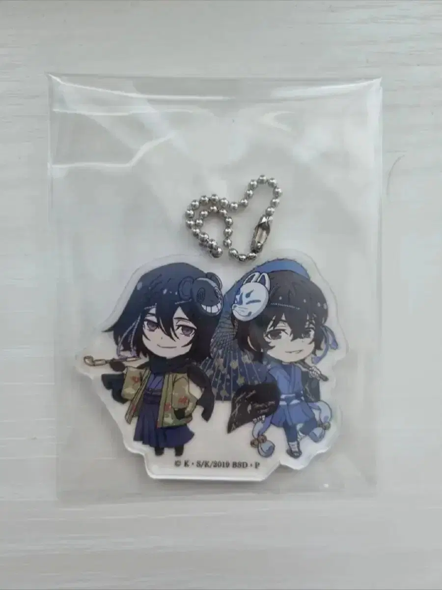 Bunho Stray Dogs Fyodor Dazhai Lanpo acrylic Rubber Strap Keyring