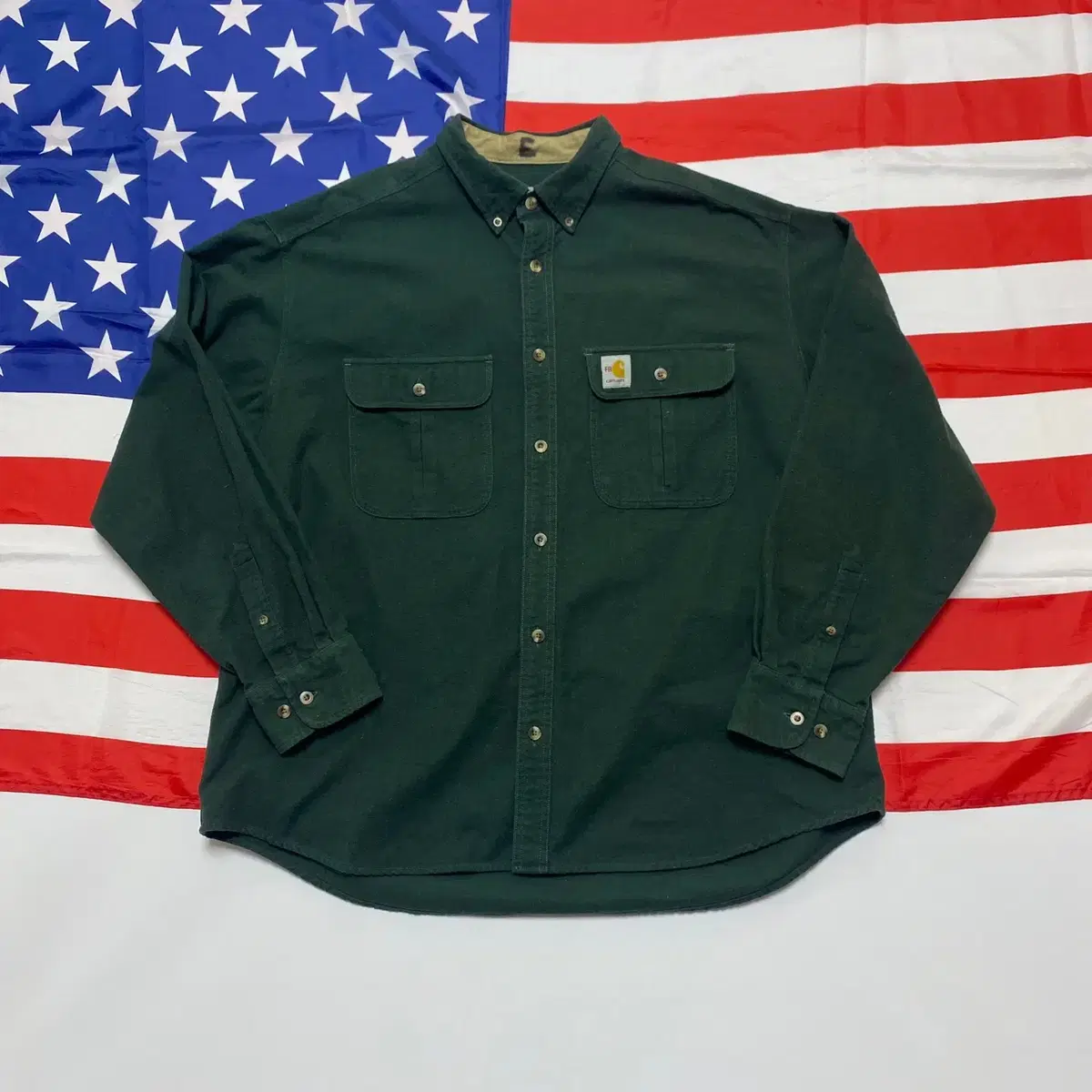 [XL] Carhartt Carhartt Harvey Wool Work Shirt Southern - n.41