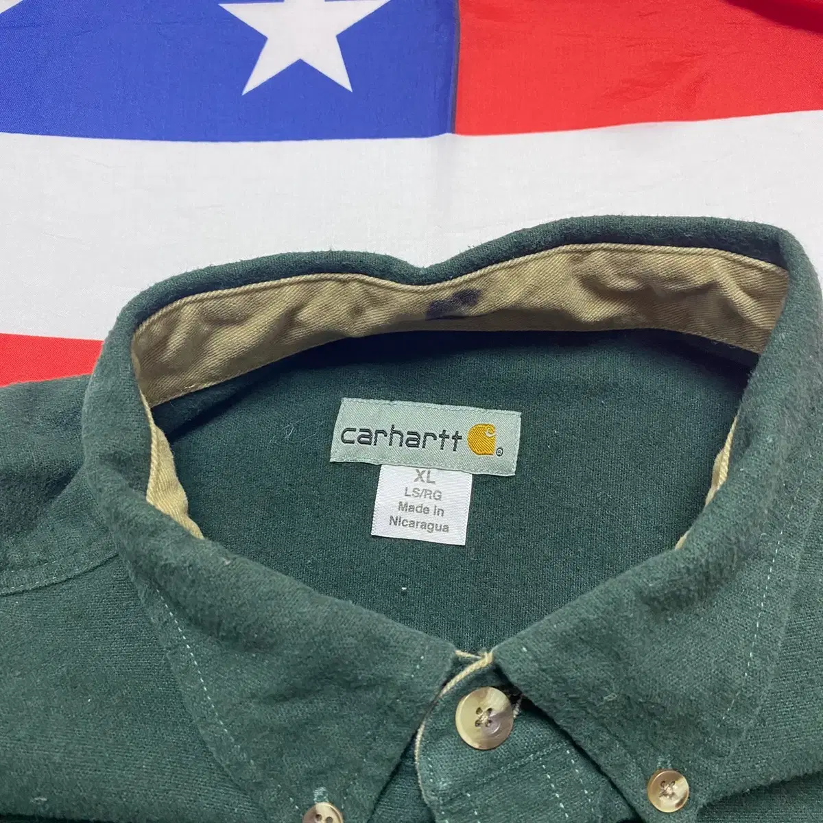 [XL] Carhartt 칼하트 해비 울 워크 셔츠 남방 - n.41