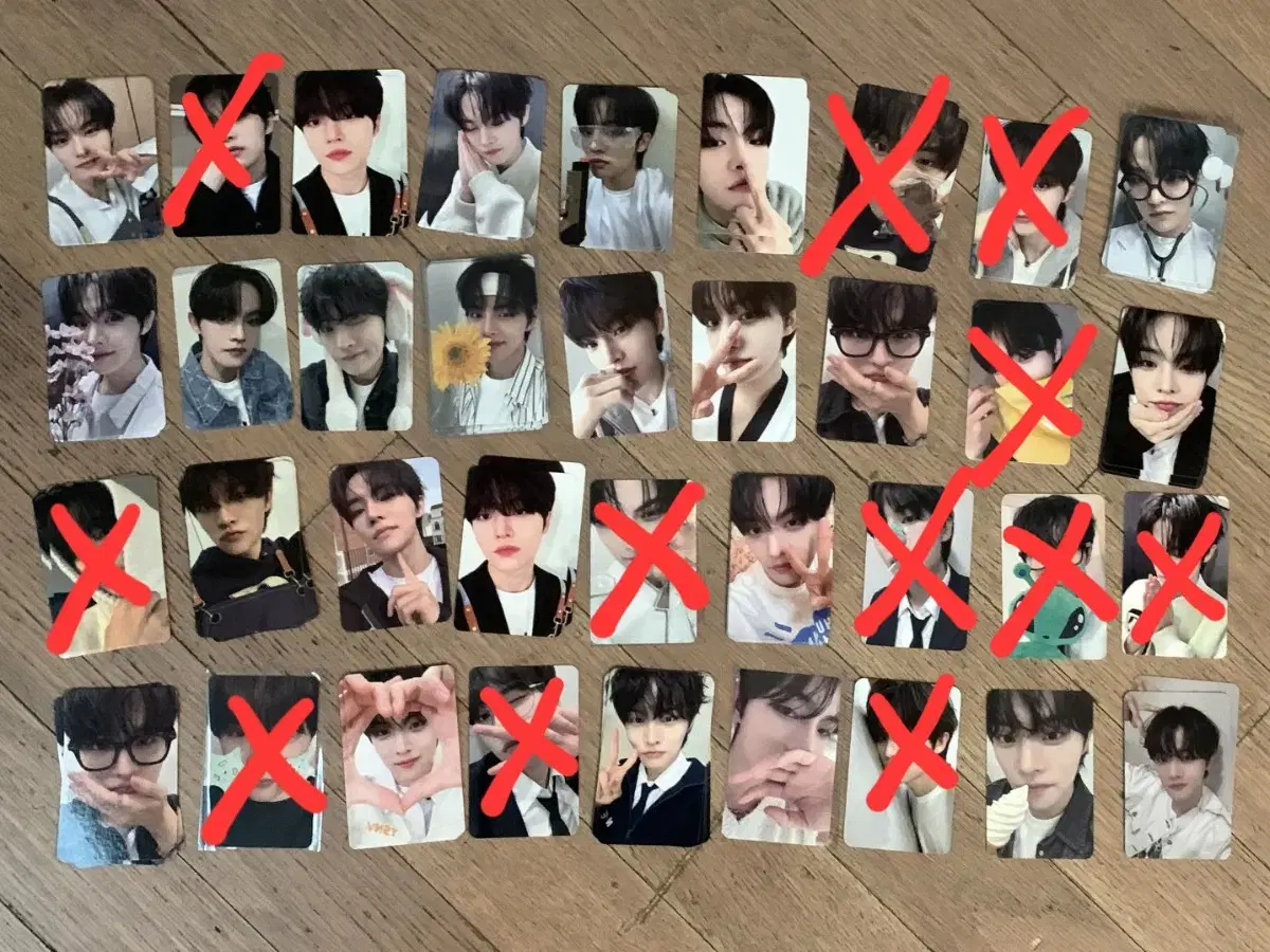 Project7 Minwook Jeon BAE173 Jay Min unreleased photocard sign Photocard