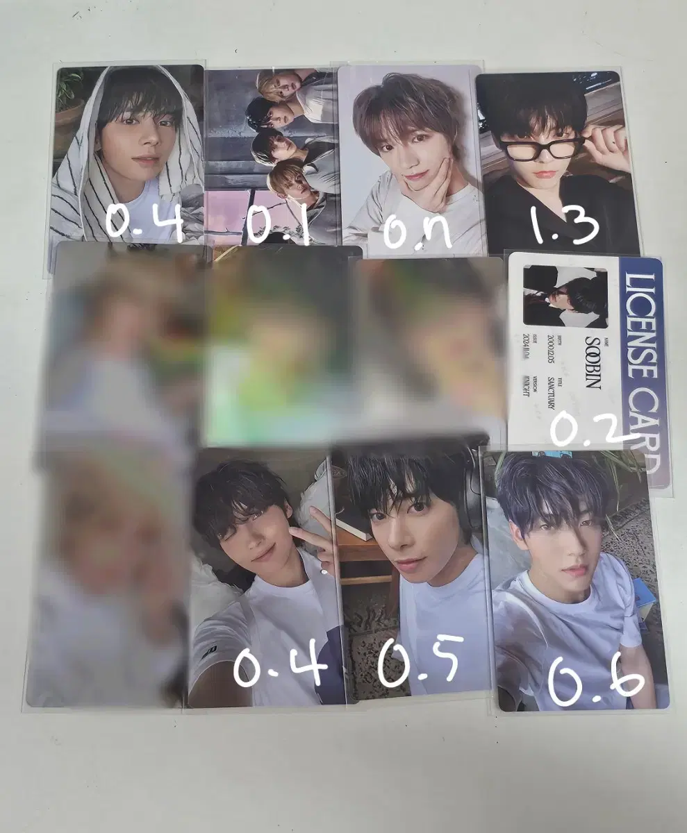 TXT Sanctuary photocard wts sell Yeonjun SoobinBeomgyuTaehyunHueningkaiAgungbapUnreleased photocardPre-order benefitsAlpo