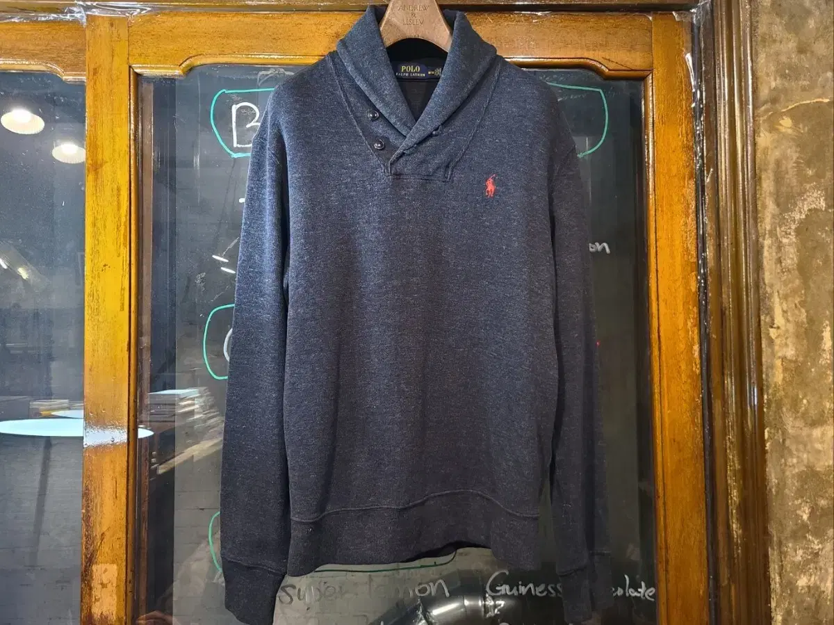 100% Polo Ralph Lauren Shawl Collar Sweat