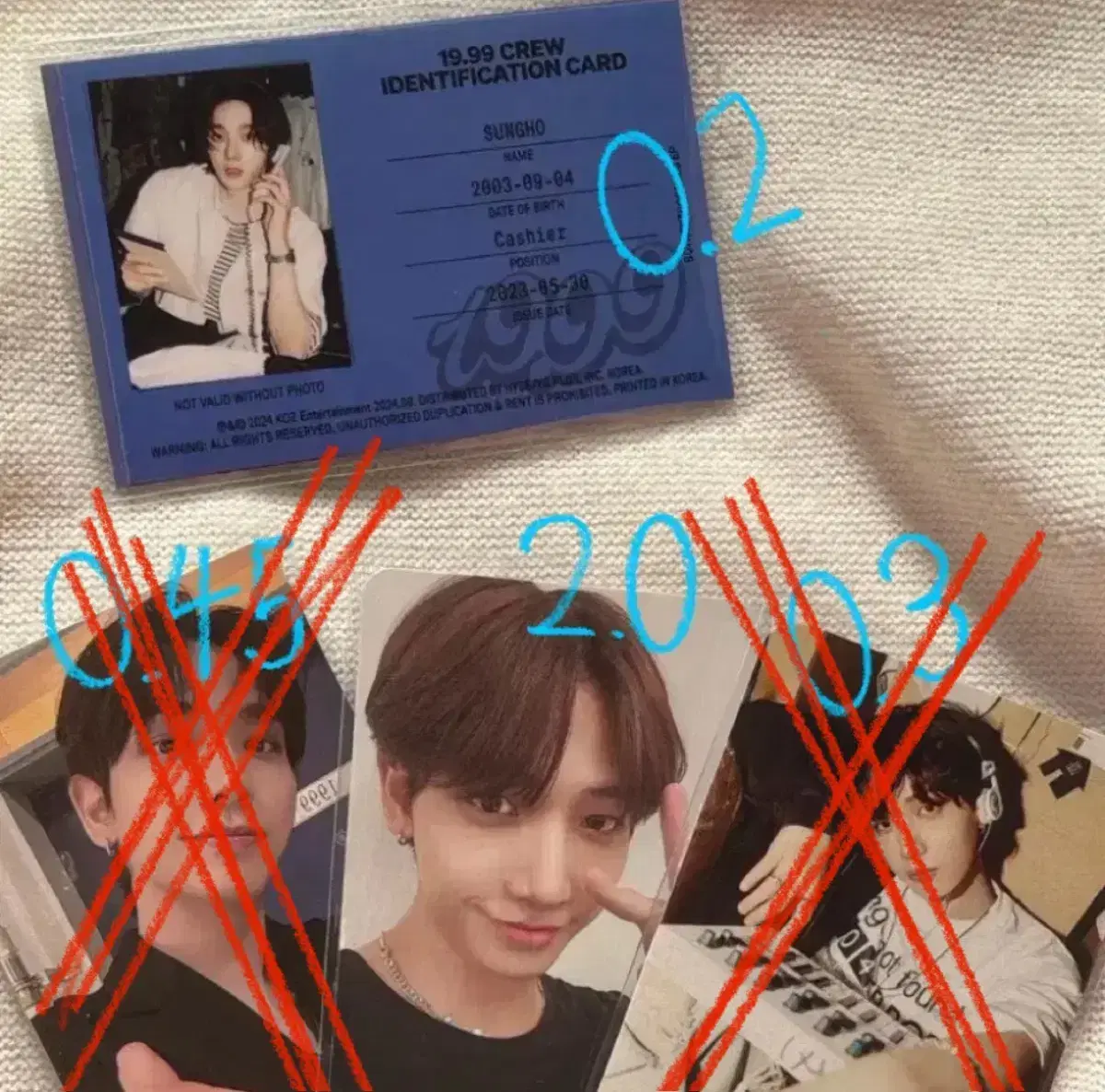 boynextdoor boynextdoor sungho myung jaehyun weverse beatroad shopee album photocard WTS