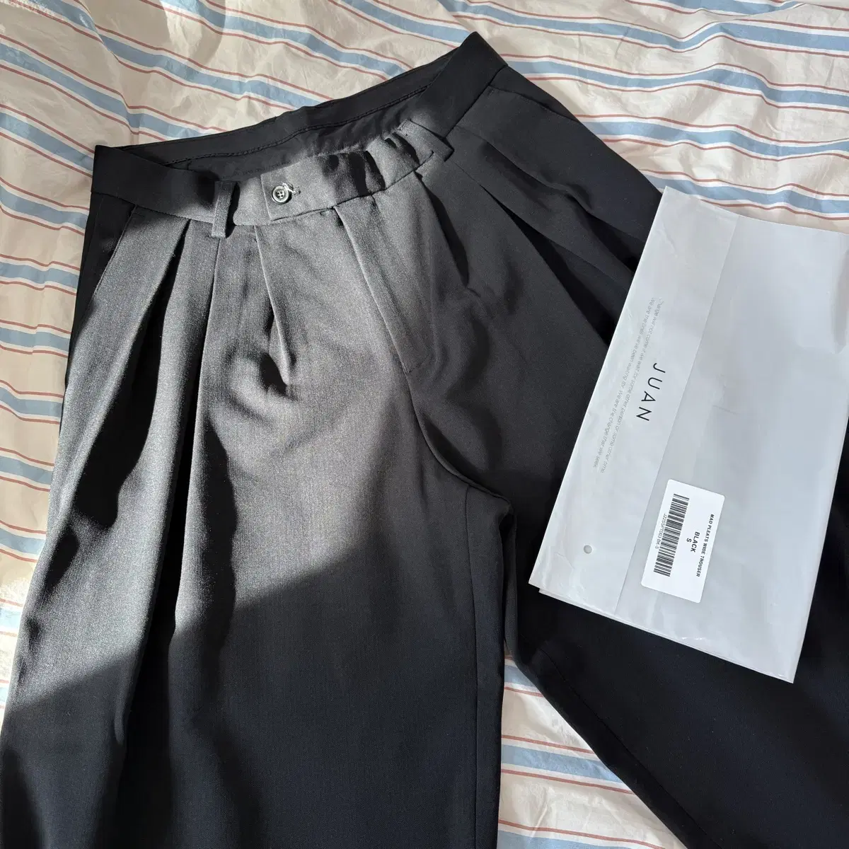 [S] Zucca Homme Mad Pleated Wide Leg Slacks