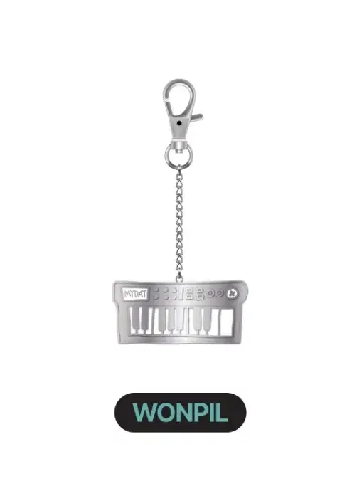 Day 6 One Peel Signature Charm keyring pop up Musical Instrument Keyring