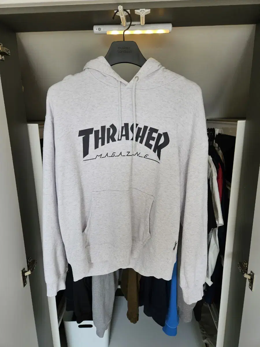 [L] Thresher Skate Hoodie Gray