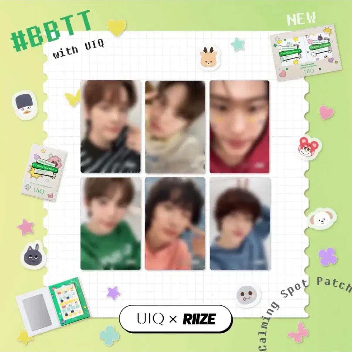 Rize uike spotpatch photocard buncheol sungchan!!!