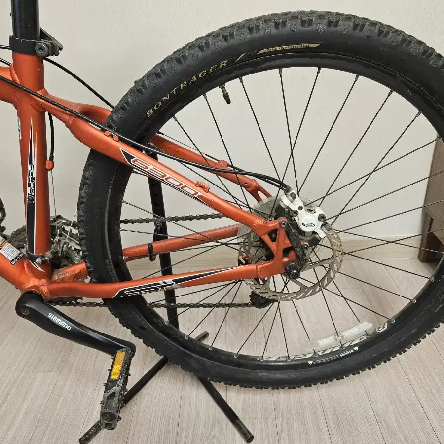 트렉 6300 MTB 자전거 15.5"(에르곤gp3 그립 장착)