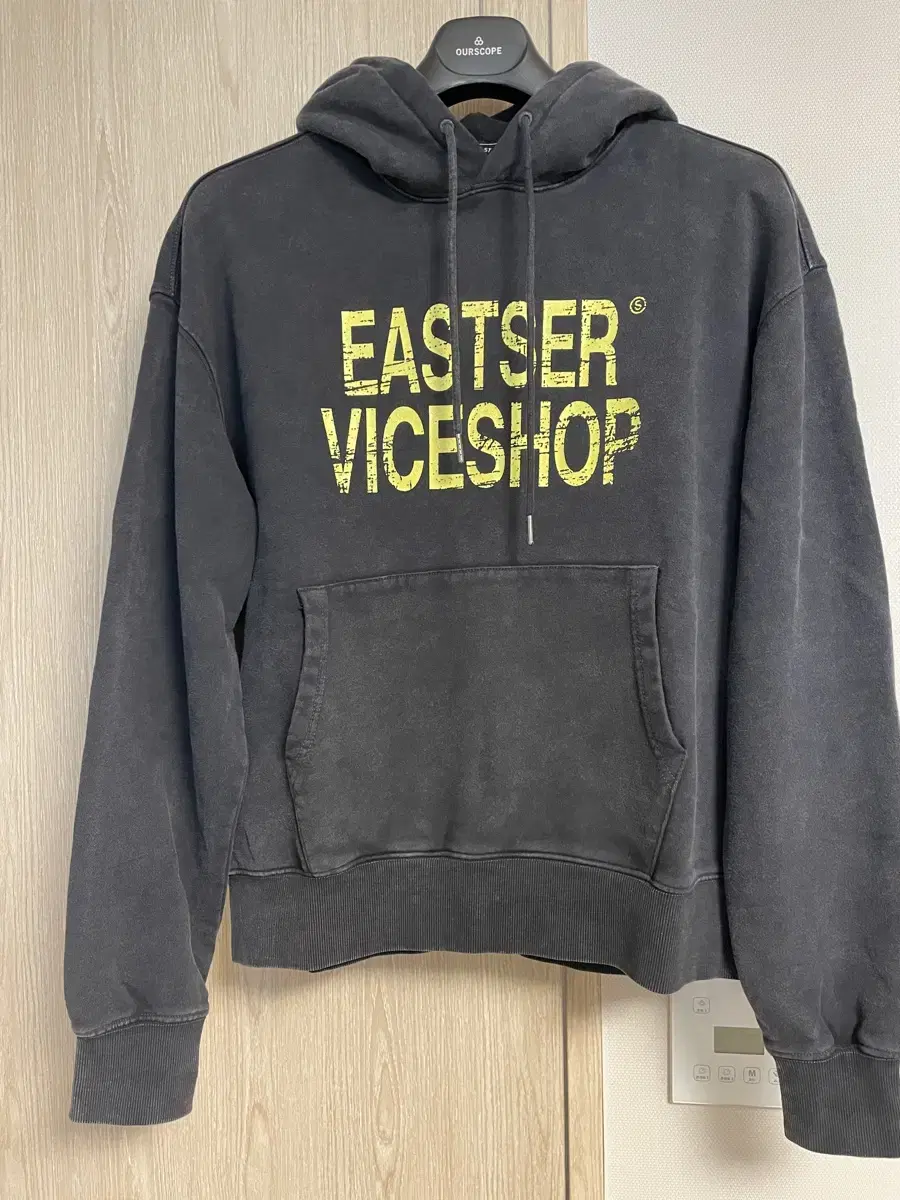 East Service Shop Washed Hoodie Size M