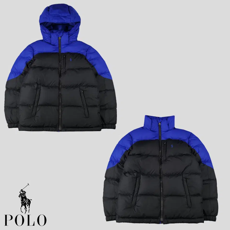 PolarProof Ren Performance Black bloo Blue Pony Polaripstop Kids Duck Down Padding