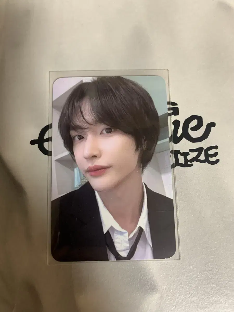 Rize wonbin Get Other everline unreleased photocard Poka (Tonanduk photocard holder)