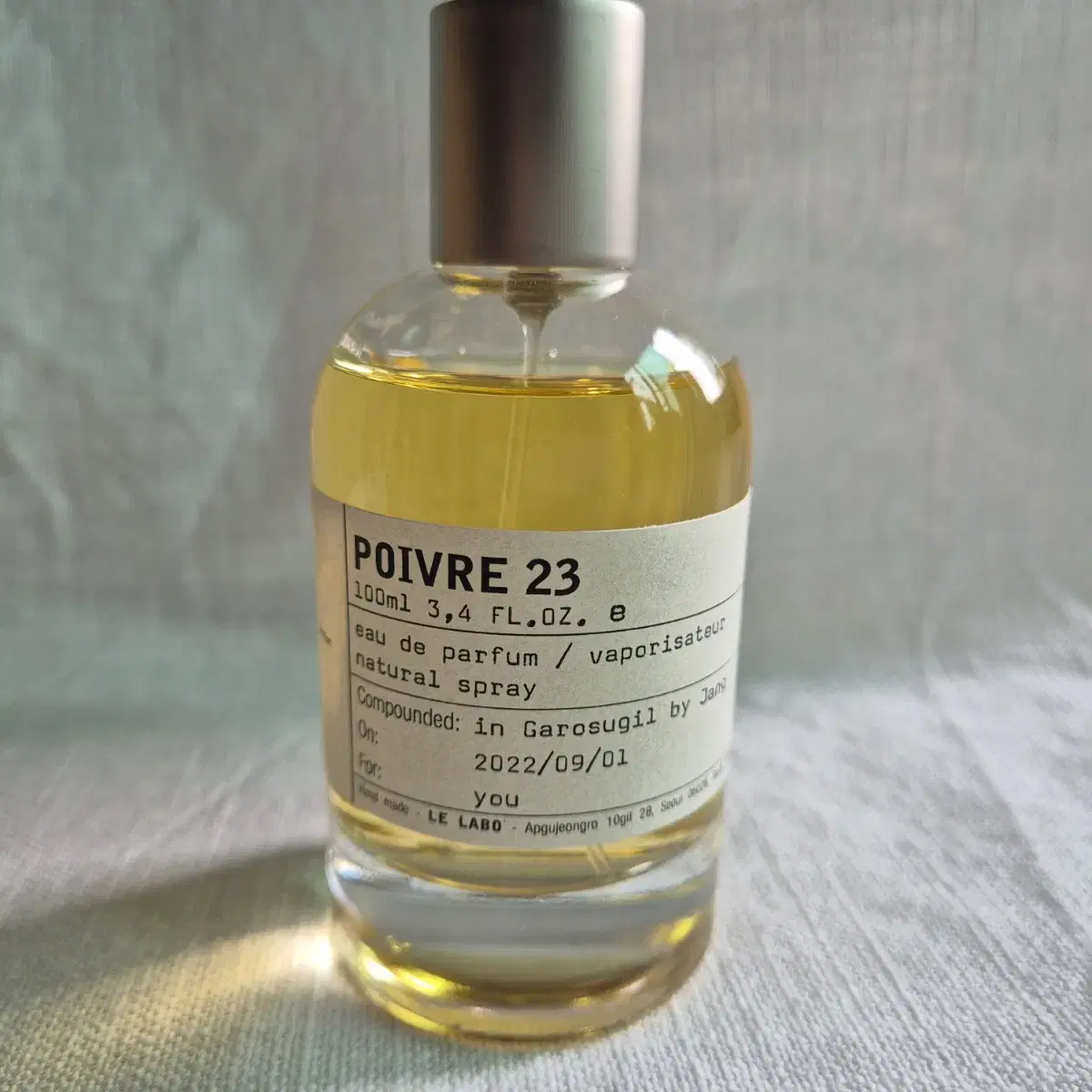 [국문택]르라보 프아브르23 시티익스클루시브 100ml Poivre 23