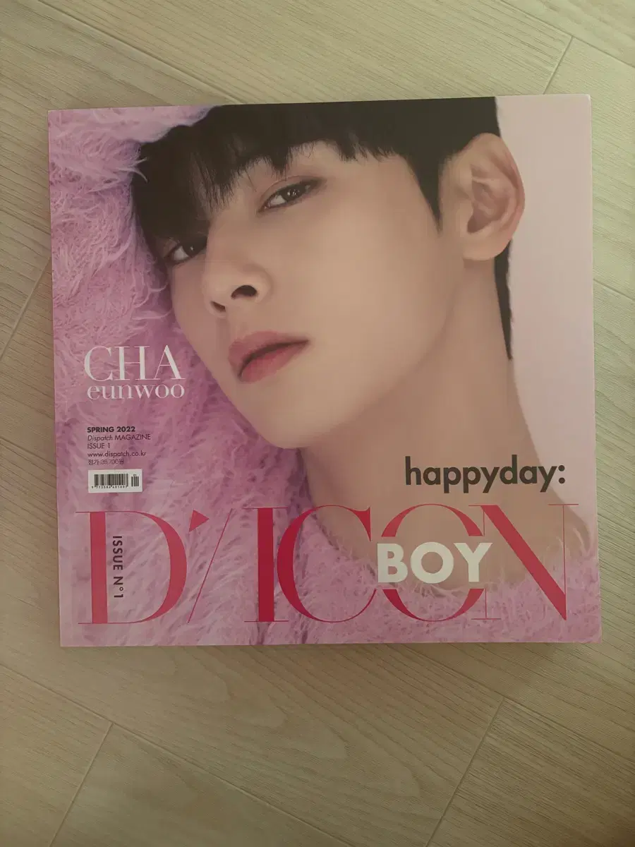 Cha Eunwoo Diicon Magazine sells