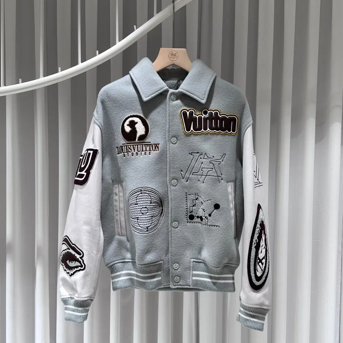 Louis Vuitton Kid Super Varsity Jacket / 48