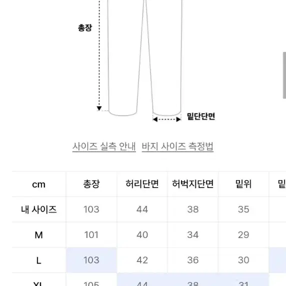 에스피오나지 와이드데님 워크 팬츠 L사이즈