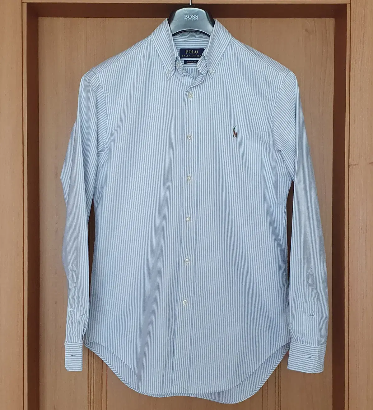 S Polo bloo Striped Oxford Shirt Southern