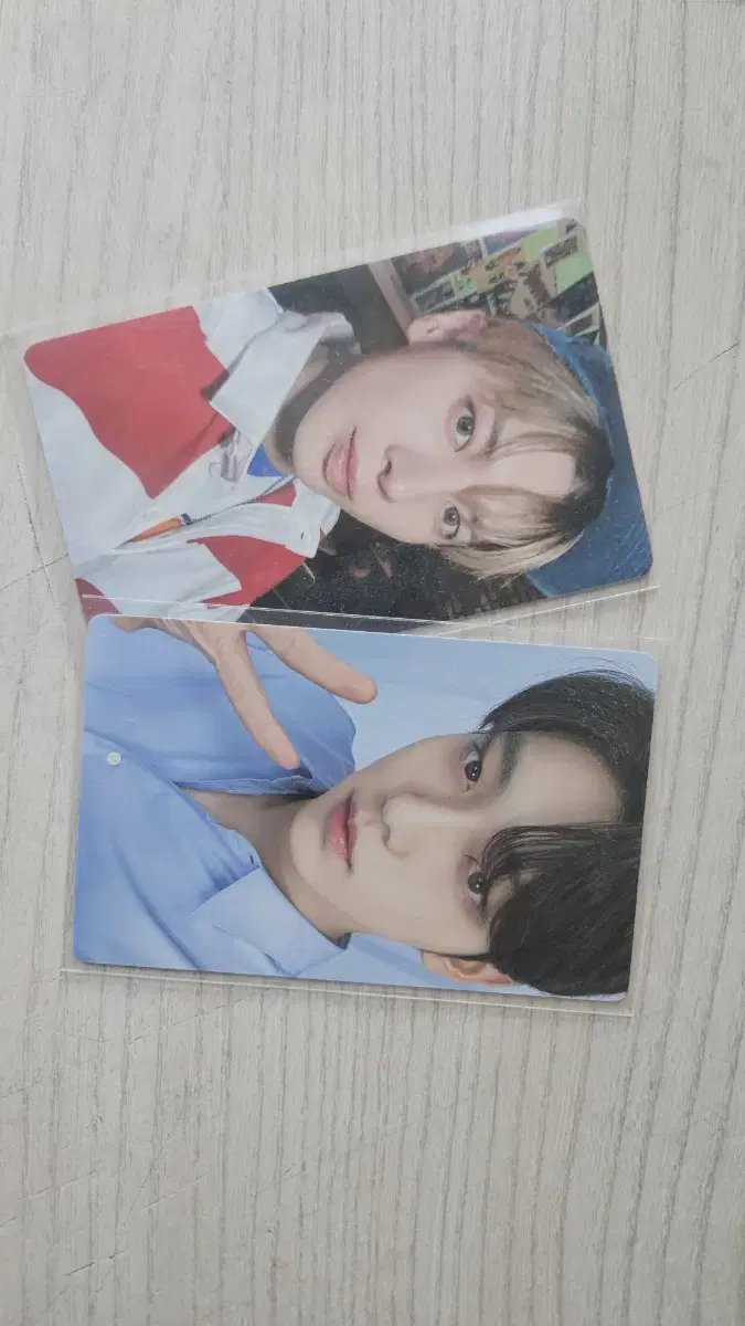 Soobin 2023 seasons greetings photocard, taehyun DECO KIT photocard sells