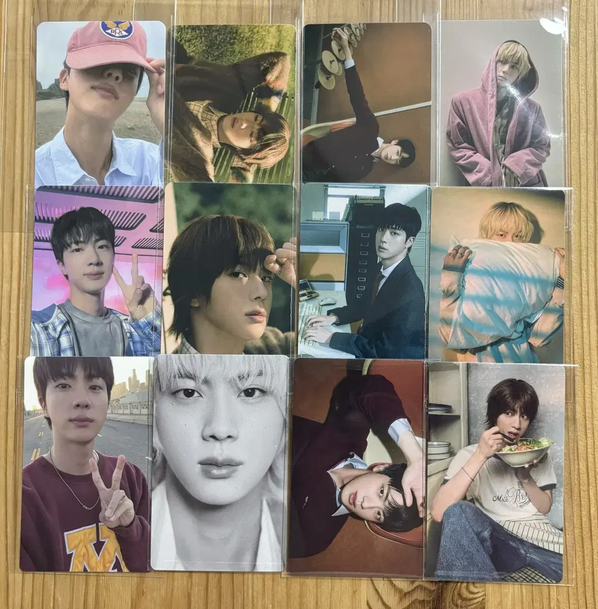 bts jin happy happy powerstation musicart weverse ld photocard