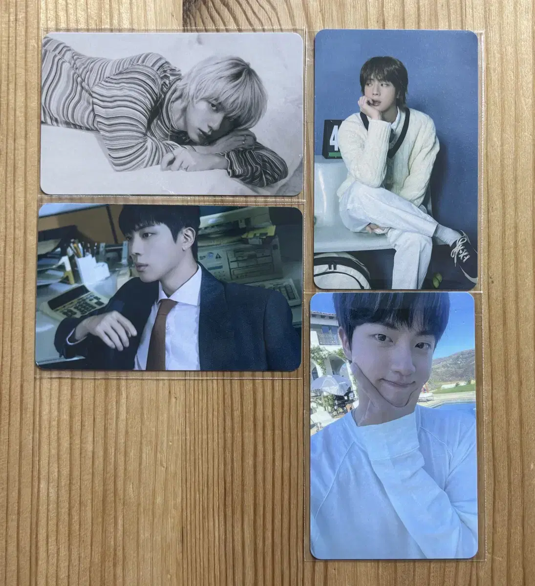 bts jin happy happy powerstation musicart weverse ld photocard