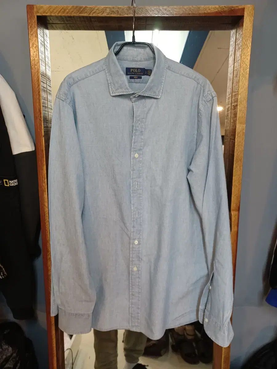 Polo Ralph Lauren New Indigo Soft Denim ShirtLong Sleeve XL