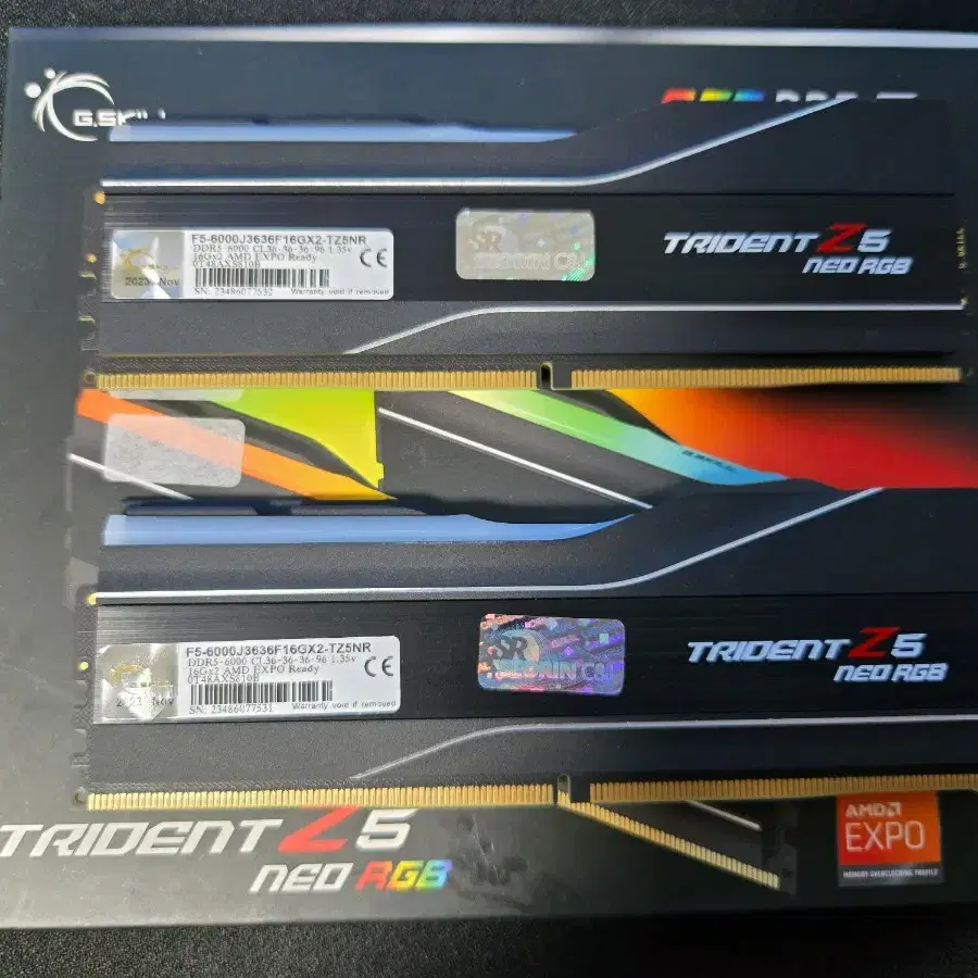 지스킬 G.SKILL DDR5 6000 16Gx2(32G)