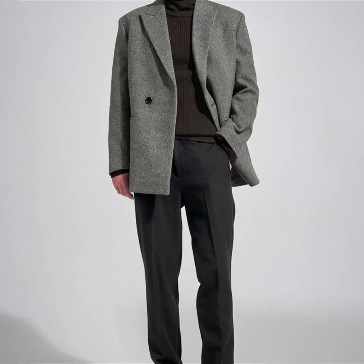 Systemhomme Cashmere-blend herringbone jacket