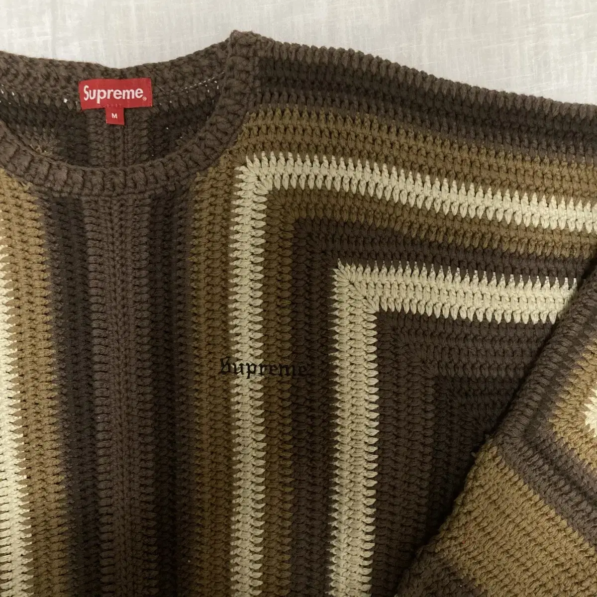 Supreme 슈프림 22ss hand sweater 핸드 스웨터 니트