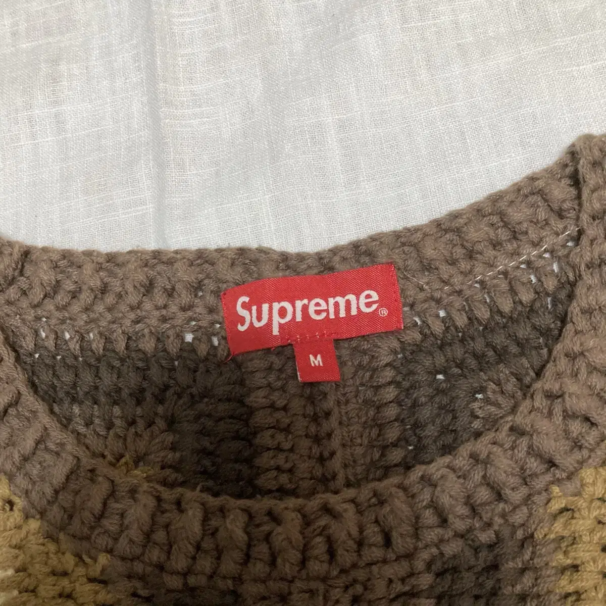 Supreme 슈프림 22ss hand sweater 핸드 스웨터 니트