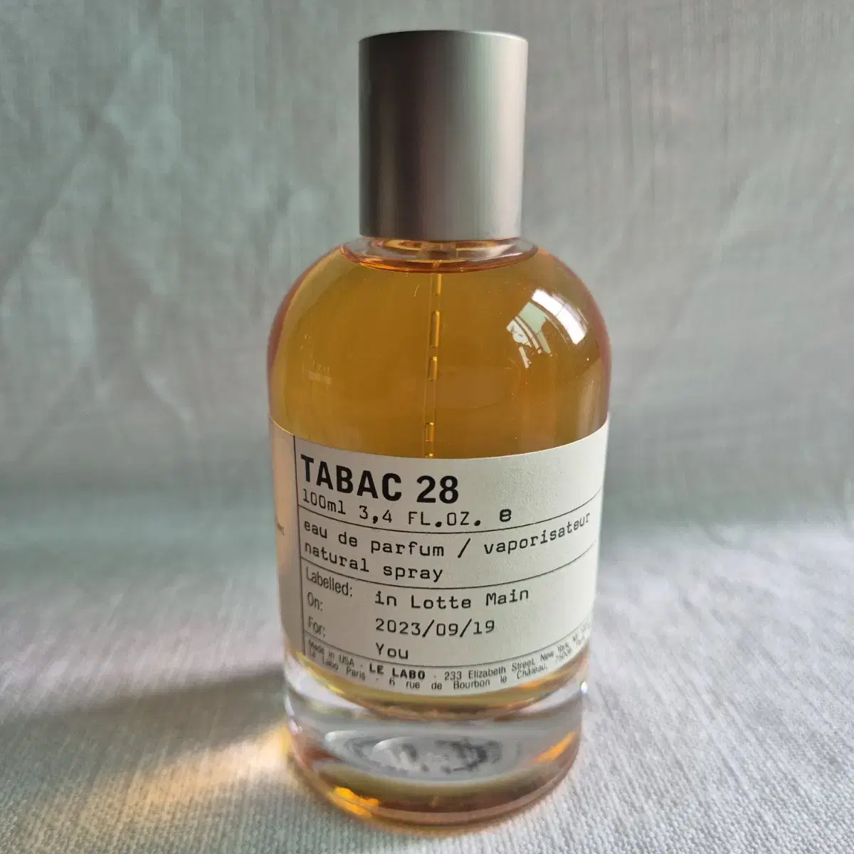 [국문택]르라보 타박28 시티익스클루시브 100ml Tabac28