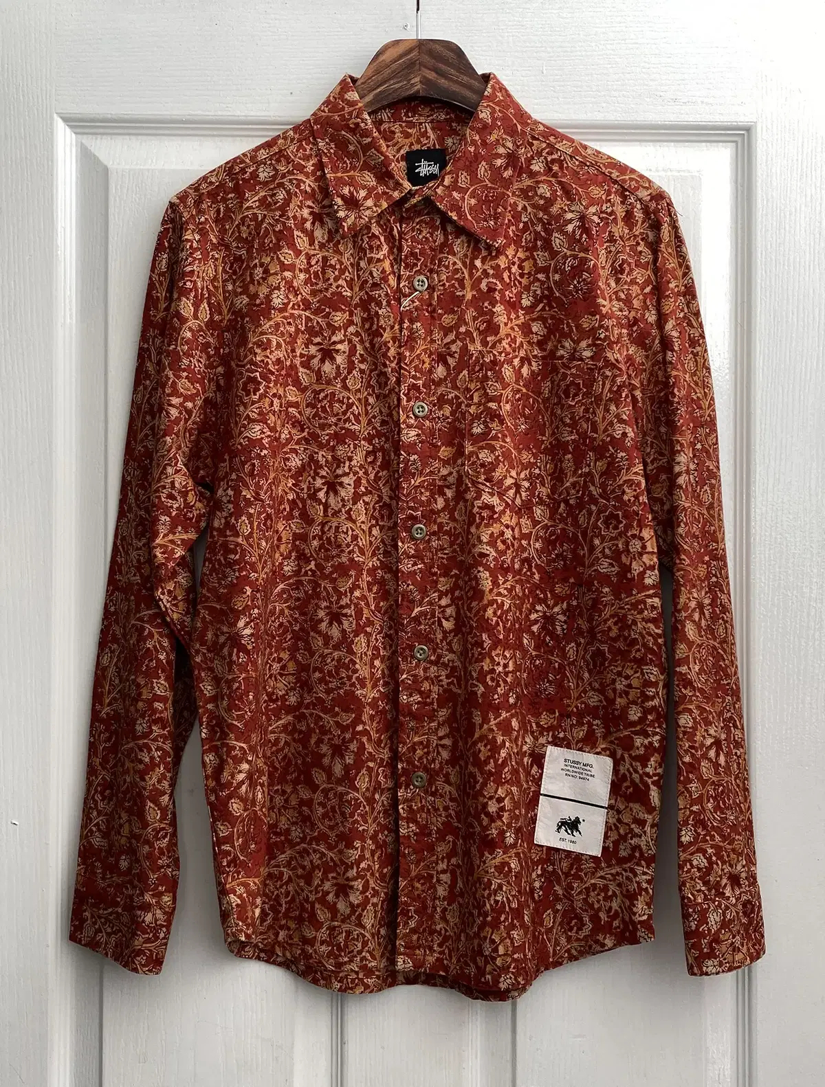 Stussy Pattern Shirt (Man S) / [11882]