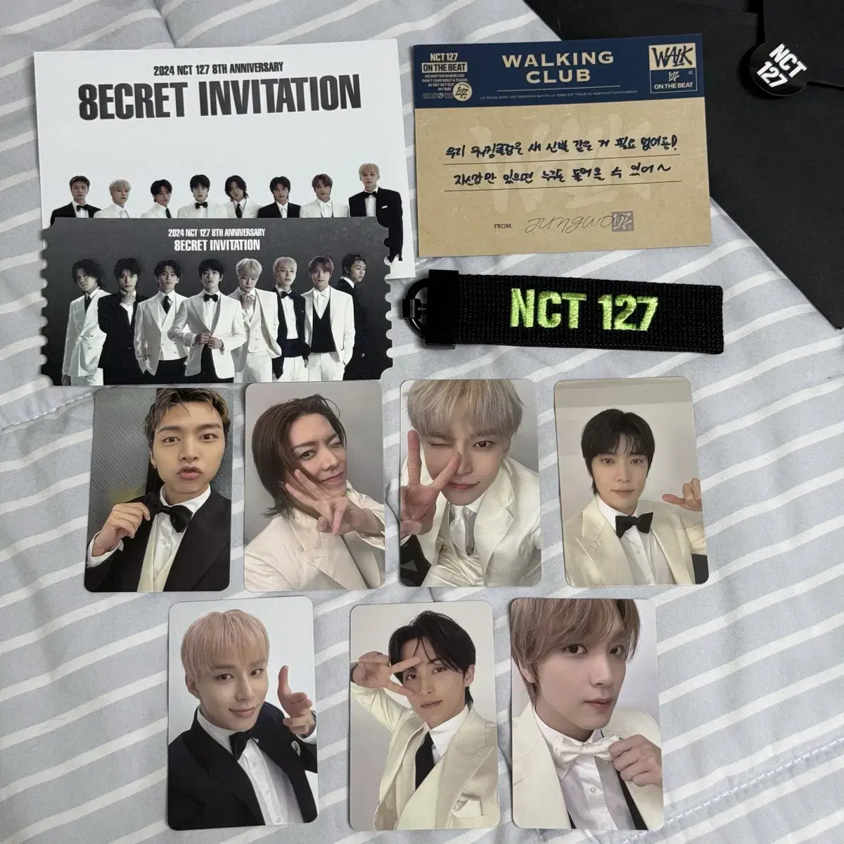 NCT 127 8th Anniversary fanmeeting Admission Merchandise bulk WTS