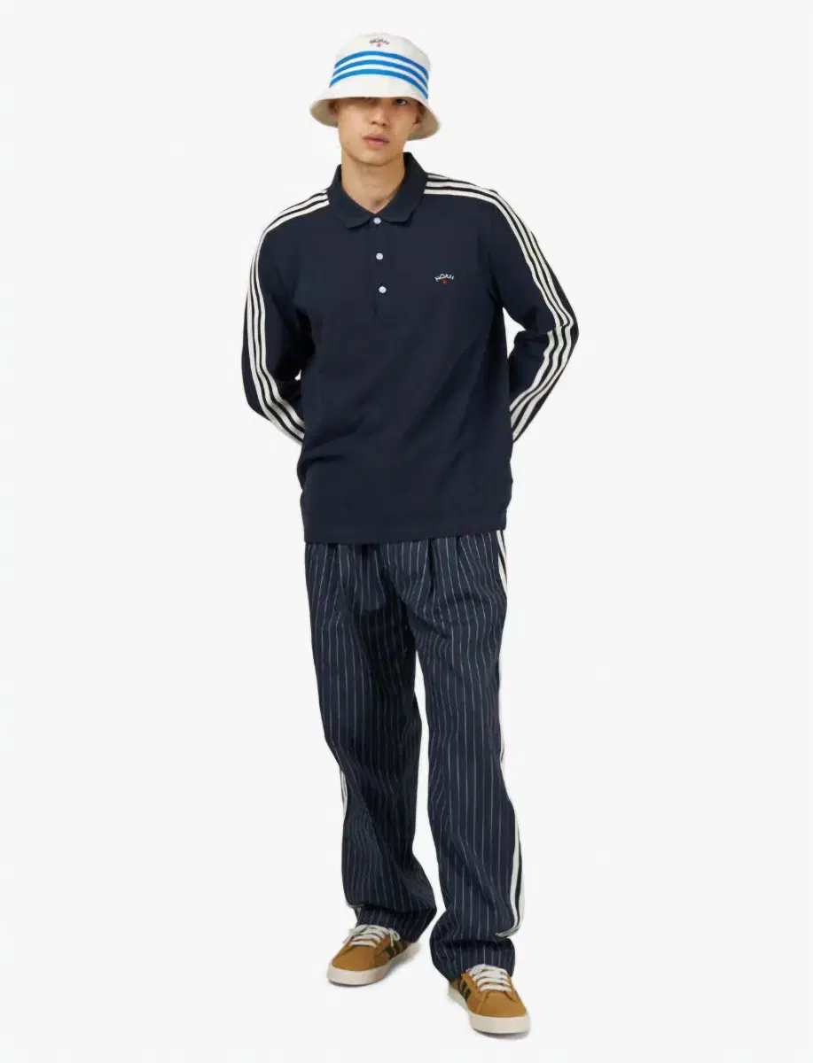 [L] Adidas noah noah striped track pants size L for sale