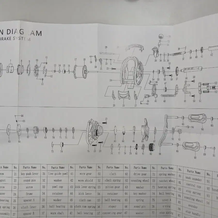 DOVIELLO HICC50 136g/4.8온스 초경량 베이트 캐스터 릴