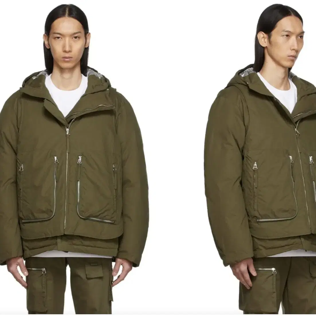 Helmut lang 핼무트랭 푸퍼 패딩 자켓 2in1