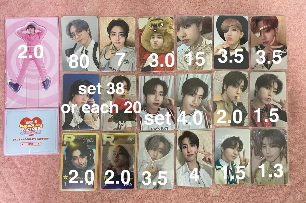 Straykids han photocard unreleased photocard broadcast Smurmurab wts Sell