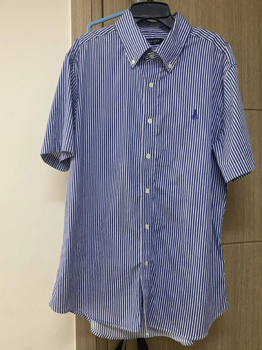 Men's Vinpole Short Sleeve Striped Shirt 105