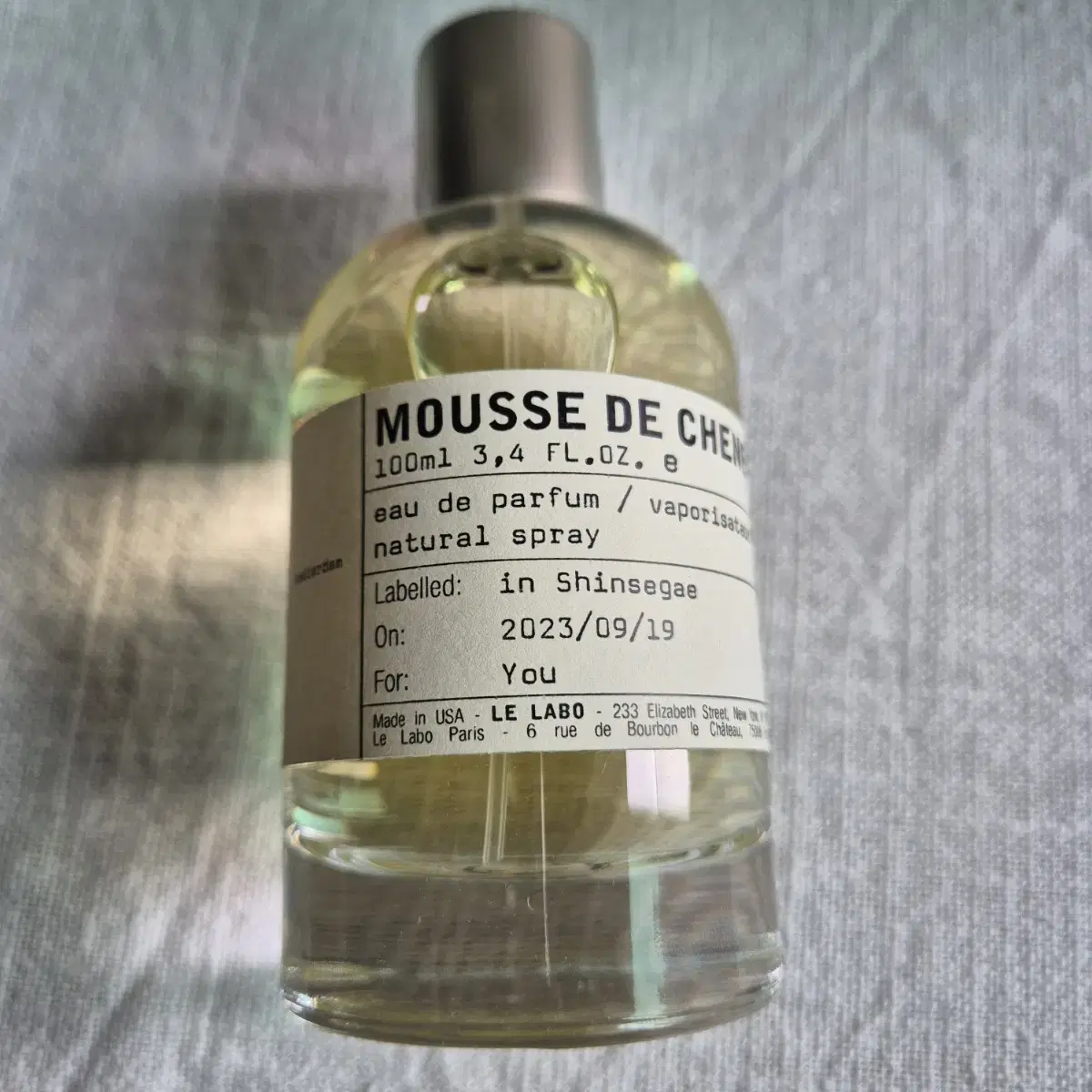 [국문택]르라보 무스드쉔30 시티익스클루시브 100ml Mousse de