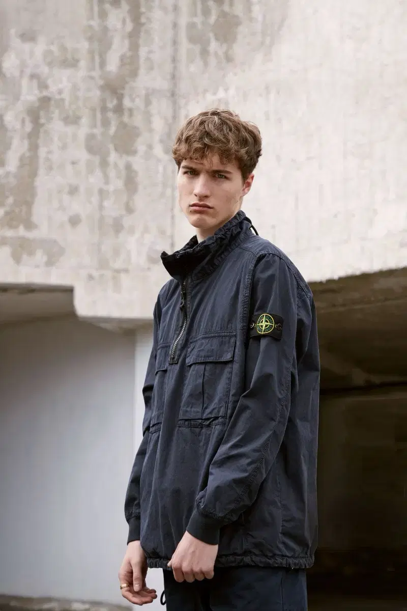 FW19 Stone Island Olde Effects Anorak