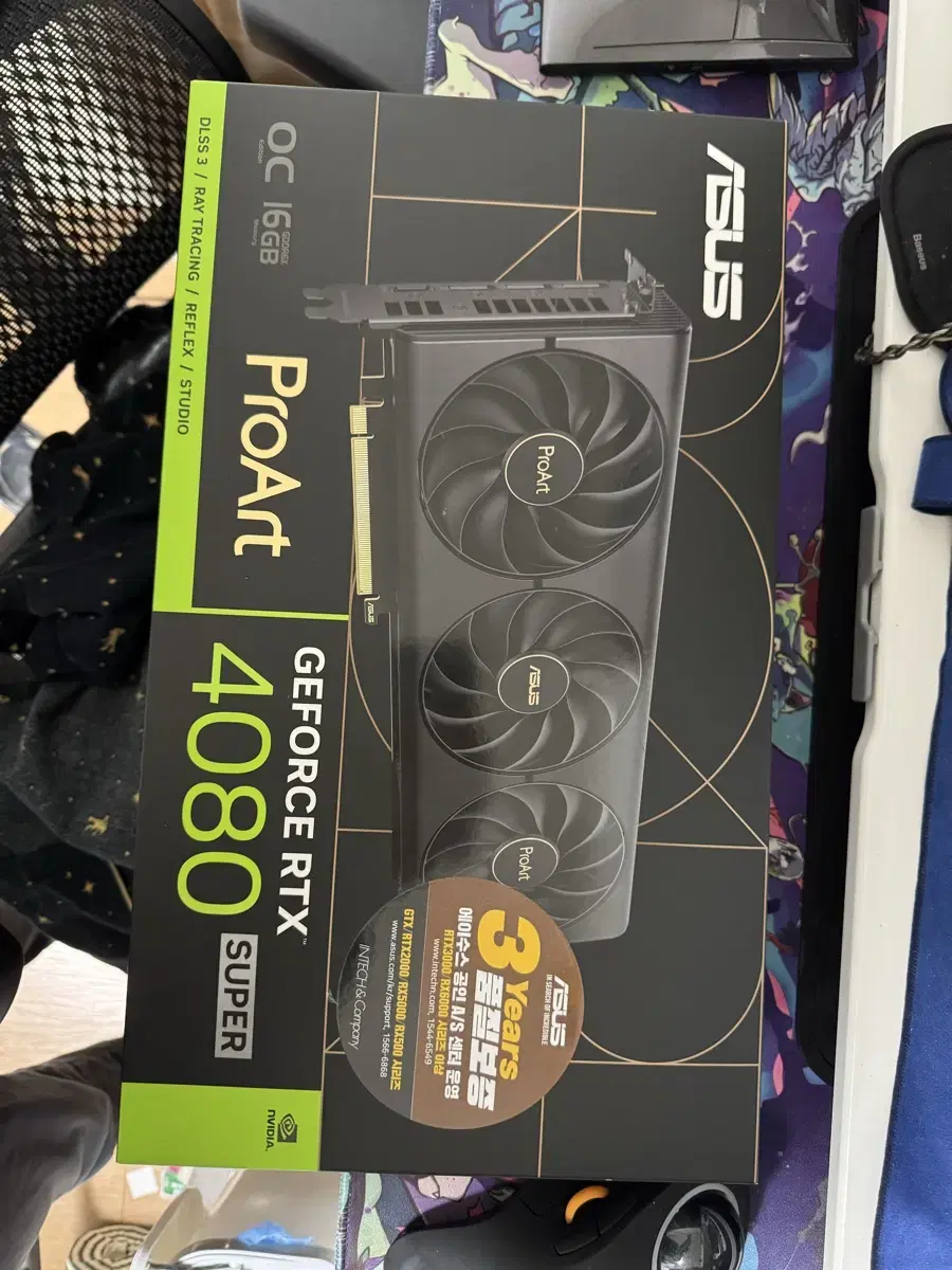 Asus rtx 4080 super proart 프로아트