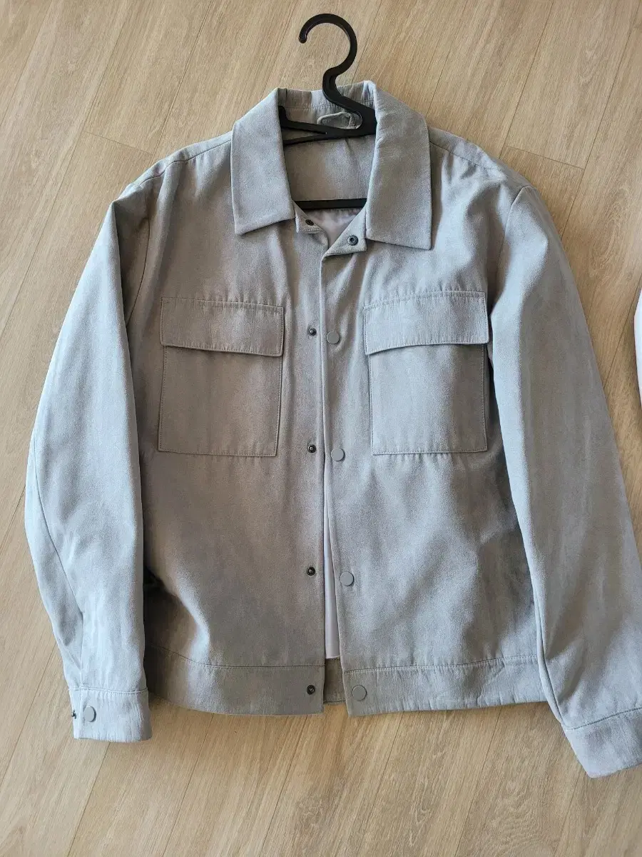 Men's Suede Jacket Gray