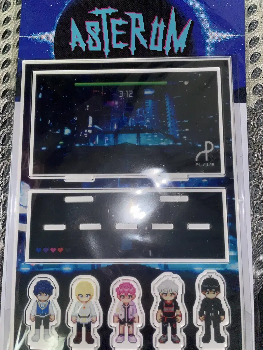 Plave Pixelworld acrylic stand Diorama WTS