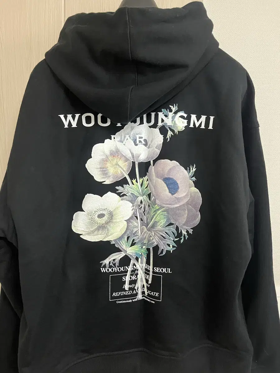 Wooyoung Mi Woo Back Logo Hoodie