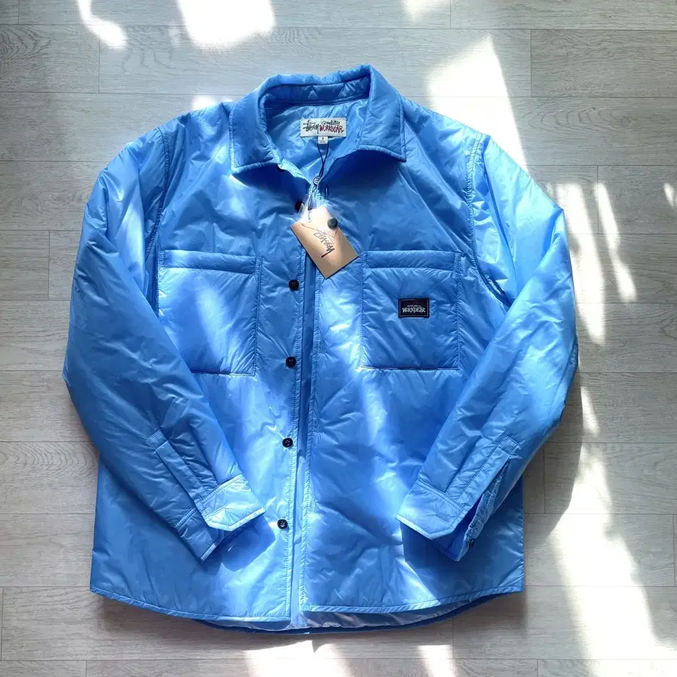 Stussy Fatigue Overshirt 패딩 셔츠 자켓 새상품